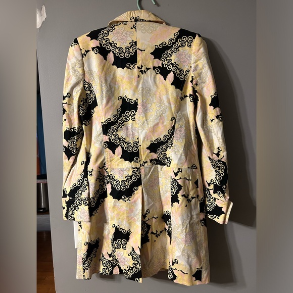 APOSTROPHE stretch womens size 2 original Trench Waterproof Jacket / coat - Picture 4 of 16